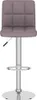 vidaXL Barhocker Taupe Stoff Produktbild-Vorschau 3