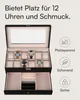Uhren Aufbewahrung Uhrenbox Uhrenkoffer Uhrenkasten Produktbild-Vorschau 3