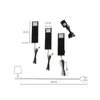 Lindby Amaryll LED-Unterbaulampe, 3er-Set, schwarz Produktbild-Vorschau 6