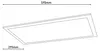 Aufbauleuchte - LED Sensor-Panel "ALEGRE" L: 59,5cm inkl. Produktbild-Vorschau 6