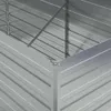 vidaXL Garten-Hochbeet 160x80x77 cm Verzinkter Stahl Produktbild-Vorschau 6