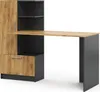 A modern desk with a cabinet and shelves. Anteprima dell’immagine prodotto