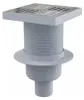Podlahová vpusť priama DN50, mriežka nerez 150mm, vodná Náhľad obrázku produktu 1