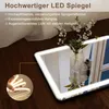 Specchio a LED per il bagno, illuminazione completa, Anteprima dell’immagine prodotto 10