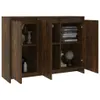 Sideboard Räuchereiche 102x33x75 cm Holzwerkstoff , Produktbild-Vorschau 4