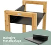 holz4home® Półka na skrzynki z napojami wykonana z bambusa Podgląd zdjęcia produktu 10