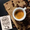 Kaffeetasse mit Zitat Metallschild XXL in 28x38 cm - Bester Produktbild-Vorschau 5