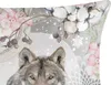 Duvet cover HIP 135x200 + 1* 80x80 cm - mandalas and a wolf Produktbild-Vorschau 9