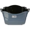 Kerbl Emma Eco Blau Schwarz Plastik Katze Fischgrätenmuster Produktbild-Vorschau 3