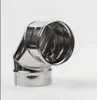 RVS rookgasbocht 90° 130 mm, enkelwandig – Kamininox Productafbeelding-voorbeeld 3