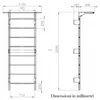 Sprossenwand mit Klimmzugstange Pull Up Bar Turngeräte Produktbild-Vorschau 7