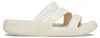 Crocs Getaway Strappy Damen Komfort-Pantoletten Natur Produktbild-Vorschau 16