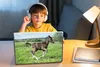 MuchoWow® Laptop Aufkleber Sticker Cover Pferd - Blumen - Produktbild-Vorschau 3