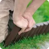 KRUMAD Obruba trávnika plastová vzhľad dreva 10 kusov sada Náhľad obrázku produktu 10