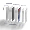 DEQORI Glasbild Echtglas 3x50x100 cm 'Sonne über weißen Produktbild-Vorschau 7