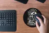 MuchoWow® Mauspad Mousepad Wolf - Tiere - Retro - Zitat Produktbild-Vorschau 4
