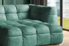 KAWOLA Sofa ROSARIO Ecksofa Velvet petrol Recamiere rechts Produktbild-Vorschau 6