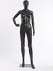 FC-11B Belle femme abstraite Mannequin peint noir mat Voir les images du produit 12