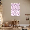 MuchoWow® Poster Blumen - Lila - Collage 60x90 cm - Produktbild-Vorschau 6