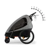 NAVA WALK – 2-in-1 Fahrradanhänger & Buggy für 2 Kinder, Produktbild-Vorschau 3