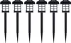 DEUBA® Set de 6 lampes solaires piquet pour jardin 8h Voir les images du produit 4