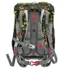 The back view of a children's backpack with a camouflage pattern. Náhľad obrázku produktu