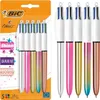 BIC 4 Colours Shine Gradient AST stylo à bille blister 5pc. Voir les images du produit 2