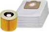 Invest 5 sacs aspirateur avec filtre remplacement pour Voir les images du produit 1