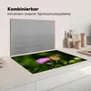 KitchenYeah© Herdabdeckplatte Blumen - Schmetterling - Produktbild-Vorschau 3