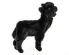Kuscheltier Lama stehend schwarz 23 cm Plüschlama Produktbild-Vorschau 2