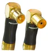 PremiumX 7,5m Gold-Line TV Antennenkabel Schwarz Produktbild-Vorschau 7
