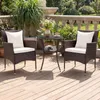 Set di mobili da giardino COSTWAY in polyrattan, mobili da Anteprima dell’immagine prodotto 2