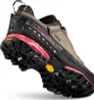 Wanderschuh "TX5 Low Woman GTX" von La Sportiva; in beige und schwarz mit rutschfester Sohle. Podgląd zdjęcia produktu