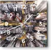 Wanduhr - Quadrat - Glasuhr - Metropole Luftaufnahmen Produktbild-Vorschau 1