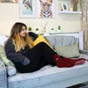 THMO - Damen Antirutsch Thermo Kuschelsocken Plüsch | Produktbild-Vorschau 3
