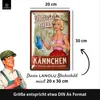 Retro Blechschild draußen nur Kännchen, Kaffee Geschenk, Produktbild-Vorschau 11