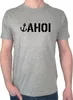 Huuraa Herren T-Shirt Ahoi Anker Seemannsgruß 3XL Sport Produktbild-Vorschau 1