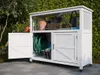 Outgarden Weiß 120x40x180cm Gartengeräteschrank, Jason Produktbild-Vorschau 3