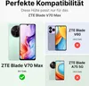 A marketing image showing compatibility information for a phone case. Produktbild-Vorschau