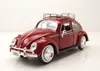 Motormax 79559R VW Käfer mit Dachgepäckträger 1966 rot 1:24 Produktbild-Vorschau 1