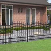 vidaXL Gartenzaun mit Speerspitze Schwarz 240 x 100 cm Produktbild-Vorschau 2