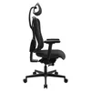 Gaming-Stuhl - Schwarz - Kunstleder - Stoff - mit Produktbild-Vorschau 5