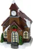 ToCi Beleuchtetes Weihnachtsdorf mit 5 Weihnachtshäuser Produktbild-Vorschau 3