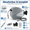 Bituxx® 30 Meter Wand Schlauchtrommel Schlauchaufroller Produktbild-Vorschau 6