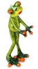 Witzige Deko-Figur Frosch hellgrün sortierter Artikel Produktbild-Vorschau 3