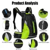 WEST BIKING 16L batoh na kolo brašna na horské kolo Náhled obrázku produktu 5