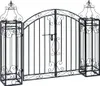 vidaXL Deko Gartentor Schmiedeeisen 122×20,5×100 cm Produktbild-Vorschau 1