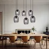 Hängeleuchte, 6-Flammig, Gitter, schwarz, 75 cm Produktbild-Vorschau 8