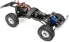 A remote-controlled car chassis with wheels, suspension, motor, and electronics. Produktbild-Vorschau