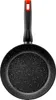 A black frying pan with a speckled interior and a black handle with a red accent is shown against a white background. Náhľad obrázku produktu